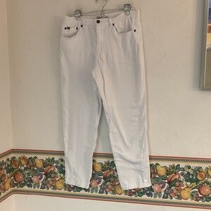 DG2 by Diane Gilman Stretch Denim Jeans, Size 12P, White